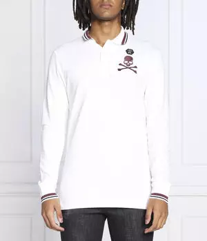 Рубашка поло Regular fit Philipp Plein, белый