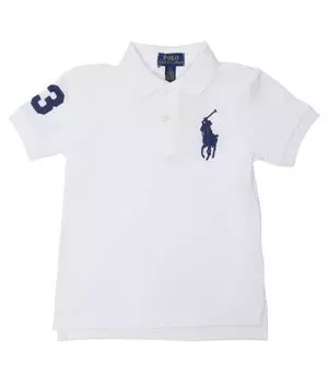 Рубашка поло Regular fit Polo Ralph Lauren, белый