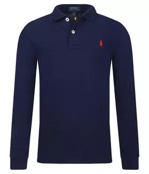 Рубашка поло Regular fit Polo Ralph Lauren, синий
