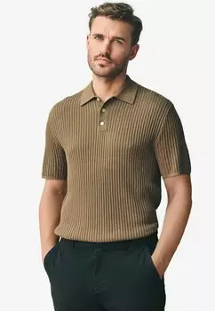 Рубашка поло REGULAR FIT - SIGNATURE SHORT SLEEVE Next, зеленый