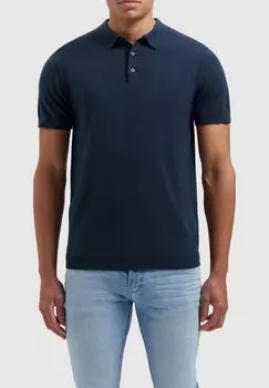 Рубашка-поло REGULAR FIT SS Pure Path, цвет navy