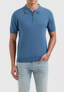 Рубашка поло REGULAR FIT SS Pure Path, синий