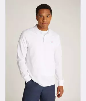 Рубашка поло Regular fit Tommy Jeans, белый