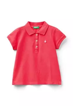 Рубашка-поло Regular Fit United Colors of Benetton, красный