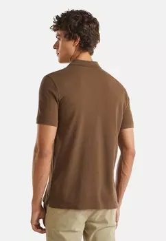 Рубашка поло REGULAR FIT United Colors of Benetton, коричневый