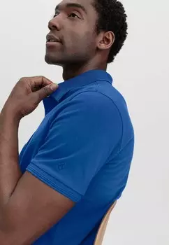 Рубашка поло REGULAR hessnatur, синий