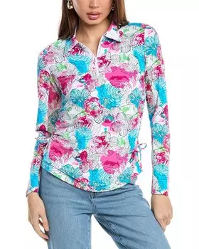 Рубашка поло регулируемой длины IBKUL, розовый