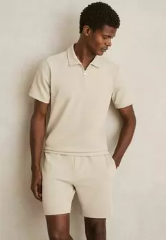 Рубашка поло Reiss, бежевый