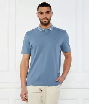 Рубашка поло Relaxed fit Boss Orange, синий