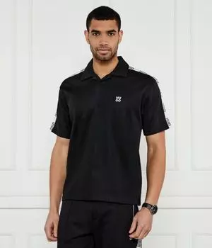 Рубашка поло Relaxed fit Hugo, черный