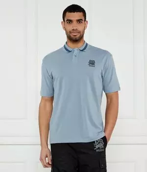 Рубашка поло Relaxed fit Hugo, синий