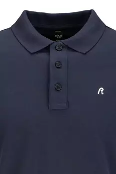 Рубашка поло Replay, темно-синий