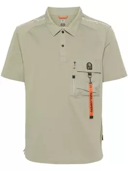 Рубашка поло Rescue Polo с нашивкой-логотипом Parajumpers, зеленый