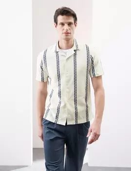 Рубашка поло Revere из хлопка с высоким содержанием хлопка Autograph, цвет Dark slate