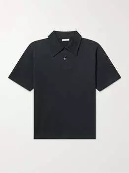 Рубашка-поло Richmond из хлопка-пике Lady White Co, черный