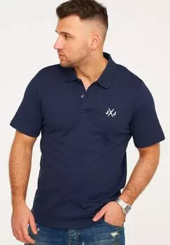 Рубашка-поло RISE INFINITY Jack & Jones, цвет navy blazer