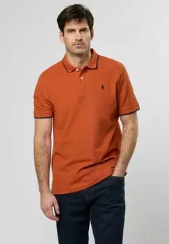 Рубашка поло RIVER MCS, коричневый