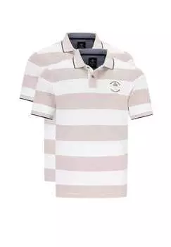 Рубашка поло Riviera 2 шт. в упаковке Hajo, коричневый