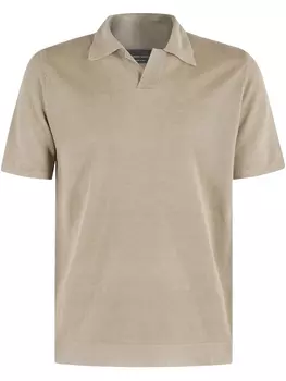 Рубашка-поло Roberto Collina из хлопка, нейтральный