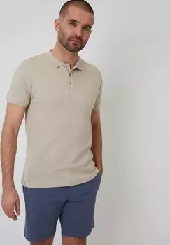 Рубашка поло Rocco Threadbare, цвет Stone