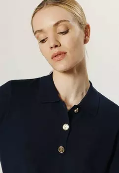 Рубашка поло Rodier, темно-синий