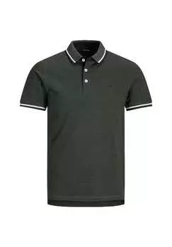Рубашка поло рубашка jjepaulos поло с коротким рукавом Jack & Jones, зеленый