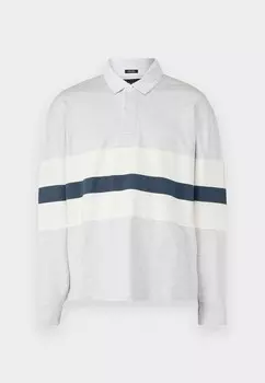 Рубашка поло RUGBY Abercrombie & Fitch, серый