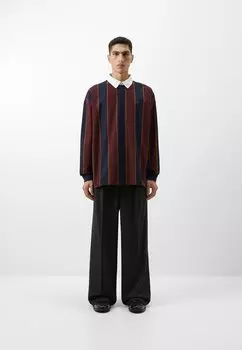 Рубашка-поло RUGBY Carhartt WIP, цвет ruben/dark navy/amarone