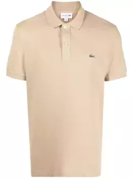 Рубашка поло с аппликацией логотипа Lacoste, нейтральный