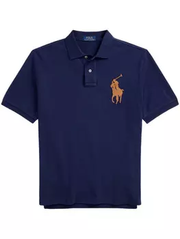 Рубашка поло с аппликацией Polo Pony от Polo Ralph Lauren, синий