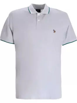 Рубашка поло с аппликацией Zebra PS Paul Smith, серый