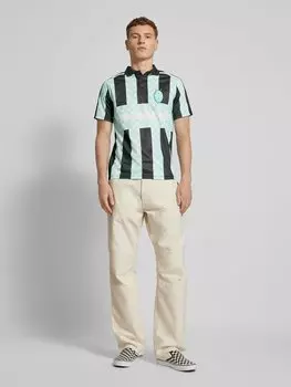 Рубашка поло с этикеткой PEQUS, черный