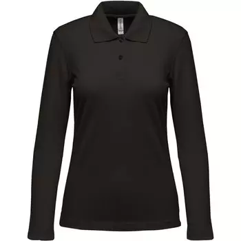 Рубашка поло с длинным рукавом Kariban, серый