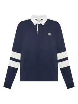 Рубашка поло с длинным рукавом Lacoste, синий