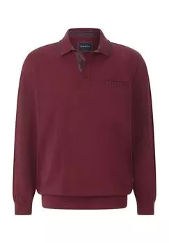 Рубашка-поло с длинными рукавами CAMISORRO BABISTA, темно-красный