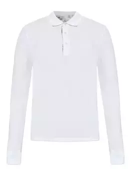 Рубашка поло с длинными рукавами ETRO, белый