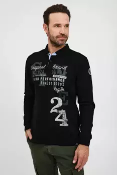 Рубашка-поло с длинными рукавами FQ1924 "FQ1924 FQRagnvald", цвет Black Beauty