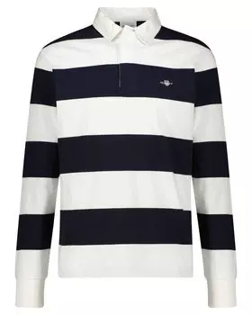 Рубашка поло с длинными рукавами Gant, белый