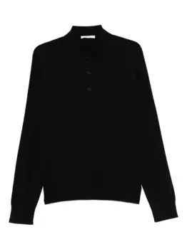 Рубашка поло с длинными рукавами Givenchy, черный