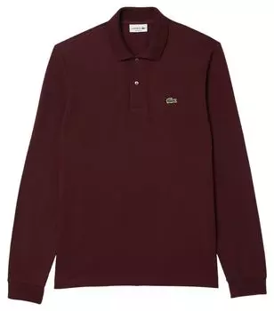 Рубашка поло с длинными рукавами Lacoste, красный