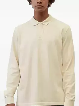 Рубашка поло с длинными рукавами Marc O'Polo, белый