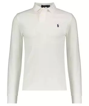 Рубашка поло с длинными рукавами Polo Ralph Lauren, белый