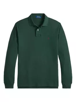 Рубашка поло с длинными рукавами Polo Ralph Lauren, зеленый