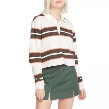 Рубашка поло с длинными рукавами Volcom Coco Ho, молочный