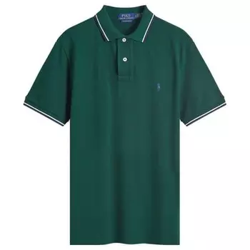 Рубашка поло с индивидуальным покроем Polo Ralph Lauren, зеленый