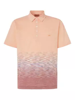 Рубашка-поло с интарсией Missoni, оранжевый