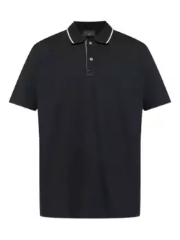 Рубашка-поло с контрастной отделкой Paul & Shark, черный