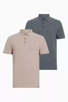 Рубашка поло с коротким рукавом Allsaints reform, 2 шт All Saints, синий