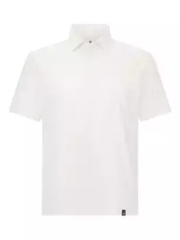 Рубашка-поло с коротким рукавом Boggi Milano, белый