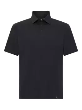 Рубашка-поло с коротким рукавом Boggi Milano, серый